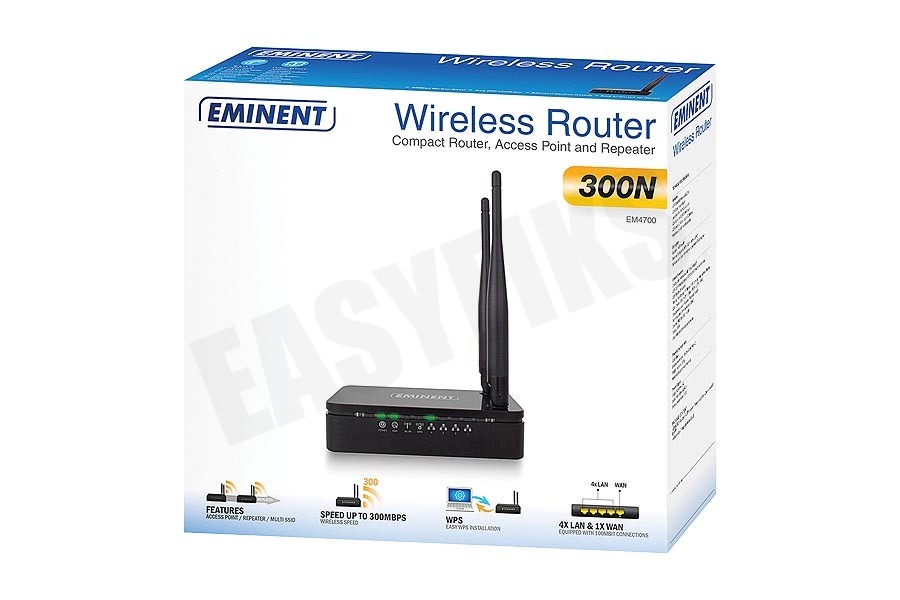Eminent EM4700 Draadloze 300N Router