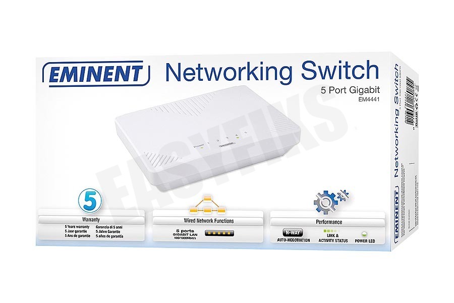 Eminent Switch netwerk 1000mbps