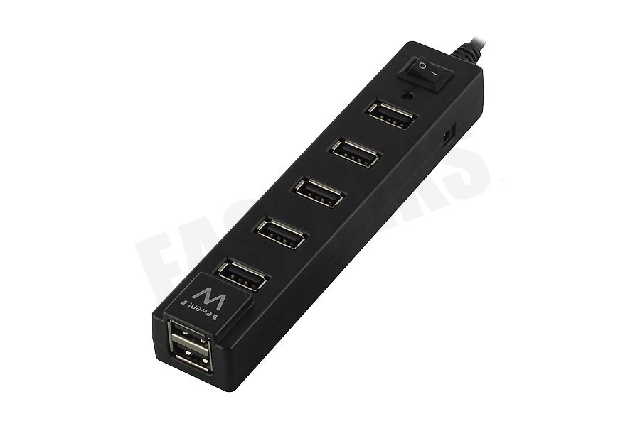 Ewent Hub 7 Poorts USB Hub met Aan/Uit Knop