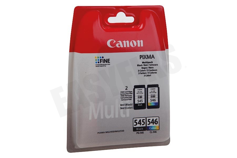 Canon Inktcartridge PG 545 Black + CL 546 Color