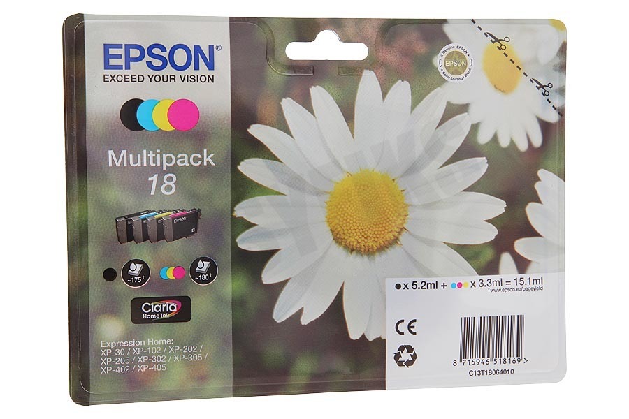 Epson Inktcartridge T1806 Multipack