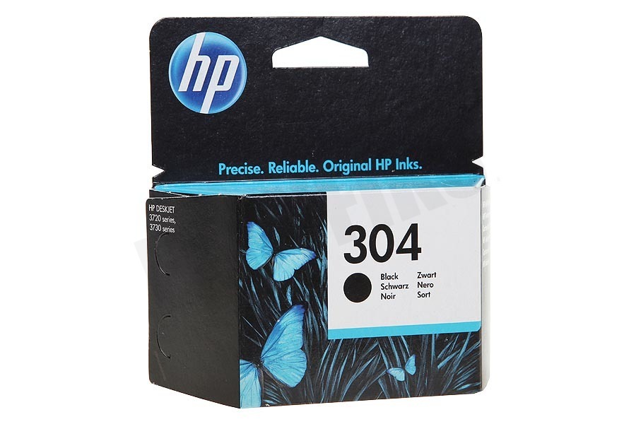 HP Hewlett-Packard N9K06AE HP 304 Black