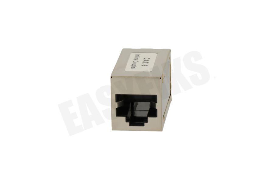 Easyfiks Netwerk Koppelstuk CAT5 2x RJ45 8p8c Contra Female, Wit