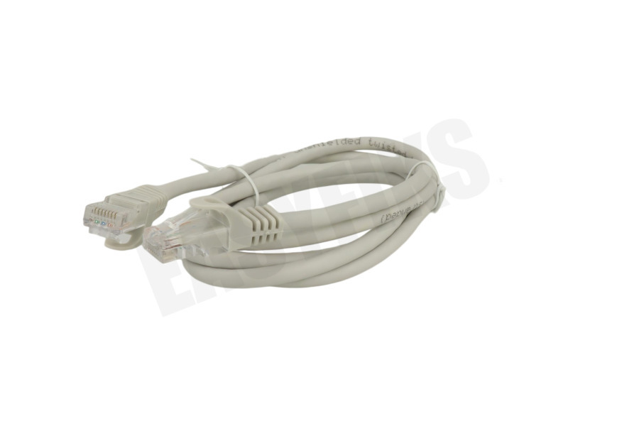 Easyfiks UTP CAT6E Netwerkkabel Wit, 1.5 meter, 2x RJ45 Male