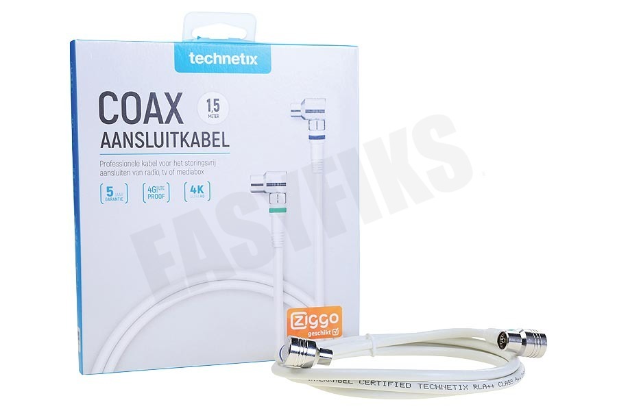Technetix 11201510 Coax Aansluitkabel 1,5 meter