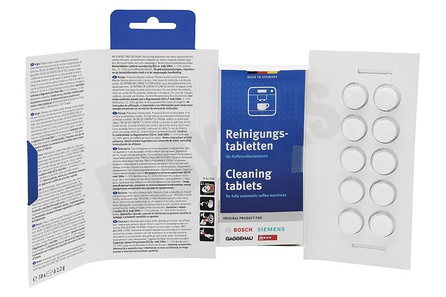 Bosch Koffiezetapparaat Reiniger Voor koffiezetapparaten 2,2 gram