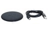 Universeel Fast Wireless QI Charger Black