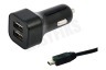 Spez Autolader Mini USB, Output 5V / 2,4A 100 CM