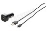 Spez Autolader Apple Lightning 2.4A Dual USB, 100cm