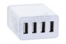 Easyfiks USB oplader 230V 4,8A/5V 4-poort wit