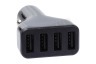 Easyfiks USB oplader 12V 4,8A/5V 4-poort zwart