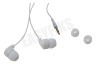 Spez Stereo headset In-ear met opname knop, Wit