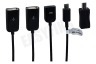 Spez OTG kabel Micro-USB (M) naar 2x USB-A en 1x Micro-USB (F)