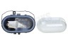 Elektra Buitenlamp grijs exclusief lamp