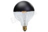Calex 2001000100 LED G125 Kopspiegel Zwart 4W E27