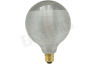 Calex 2001001200 Silk G125 Grijs Spiraal Filament E27 4,0W Dimbaar