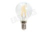Calex 474482 Calex LED volglas Filament Kogellamp Helder 3,5W 350lm