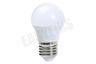 Calex 472746 Calex LED Kogellamp 240V 3Watt E27 P45, Flame 200 lumen