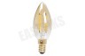 Calex 474489 Calex LED Volglas Filament Kaarslamp 3,5W 250lm E14