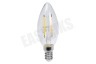 Calex 1101000600 Calex LED Volglas Filament Kaarslamp 240V 2W 250lm E14