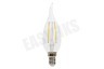 Calex 425052 Calex LED Volglas Filament Tip-Kaarslamp 2W 200lm E14