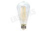 Calex 425404 Calex LED volglas Filament Rustieklamp 240V 4W 350lm E27