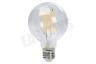 Calex 1101002300 LED volglas LangFilament Globelamp 3,5W E27