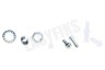 Calex 940018 Calex Metalen Plafondplaat 100mm Mat Koper 1 Gat