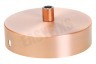 Calex 940018 Calex Metalen Plafondplaat 100mm Mat Koper 1 Gat