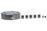 Calex 940074 Calex Metalen Plafondplaat 100mm Mat Parel Zwart 5 Gaten