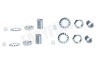 Calex 940074 Calex Metalen Plafondplaat 100mm Mat Parel Zwart 5 Gaten