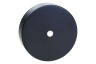 Calex 940010 Calex Metalen Plafondplaat 100mm Mat Zwart 1 Gat