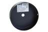 Calex 940010 Calex Metalen Plafondplaat 100mm Mat Zwart 1 Gat