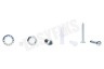Calex 940040 Calex Metalen Plafondplaat 100mm Mat Zwart 3 Gaten