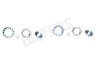 Calex 940040 Calex Metalen Plafondplaat 100mm Mat Zwart 3 Gaten