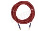 Calex 940240 Calex Textiel Omwikkelde Kabel Rood/Zwart 1,5m