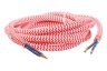 Calex 940234 Calex Textiel Omwikkelde Kabel Rood/Wit 1,5m