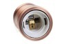 Calex 940442 Calex Aluminium Lamphouder Mat Koper E27 Piek Model