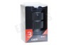 Calex 940424 Calex Aluminium Lamphouder Parel Zwart E27 3 Rings Model