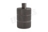 Calex 940424 Calex Aluminium Lamphouder Parel Zwart E27 3 Rings Model