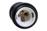 Calex 940460 Calex Aluminium Lamphouder Mat Zwart E27 Piek Model