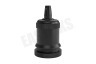 Calex 940460 Calex Aluminium Lamphouder Mat Zwart E27 Piek Model