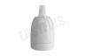 Calex 940392 Calex Lamphouder Keramiek Wit E27