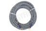 Calex 940286 Calex Textiel Omwikkelde Kabel Zwart/Wit 3m