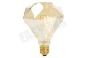 Calex 425442 Calex LED Volglas Diamantlamp 4W E27 Goud Dimbaar