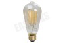 Calex 1101001800 LED volglas Filament Rustieklamp 3,5W E27