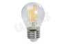 Calex 1101004300 LED Straight Filament Kogellamp Helder 4,5W E27