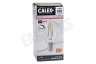 Calex 1101004200 LED Straight Filament Kogellamp Helder 4,5W E14