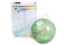 Calex Colors Nora G95 Emerald Green LED lamp 4W Dimbaar