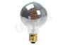 Calex Globe LED lamp Flexible Filament Titanium E27 Dimbaar